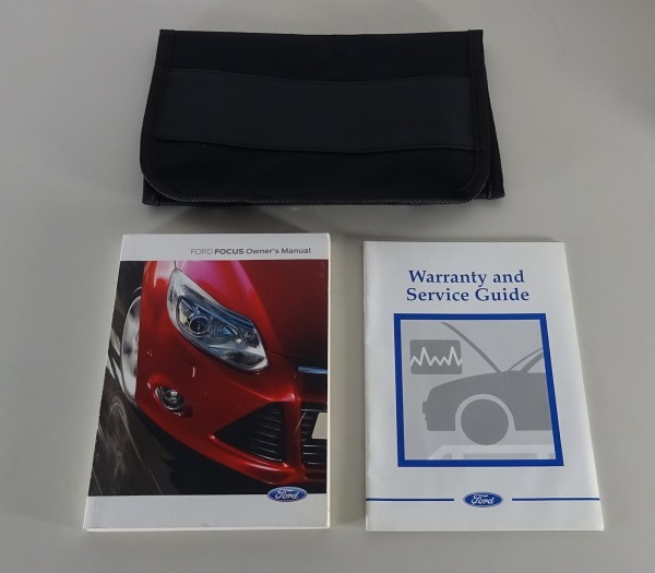 Wallet + Owner's manual / Handbook Ford Focus 3. Generation from 09/2013