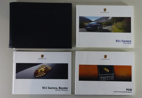 Owner's Manual / Handbook + Wallet Porsche 911 Carrera Typ 991 | Model Year 2014