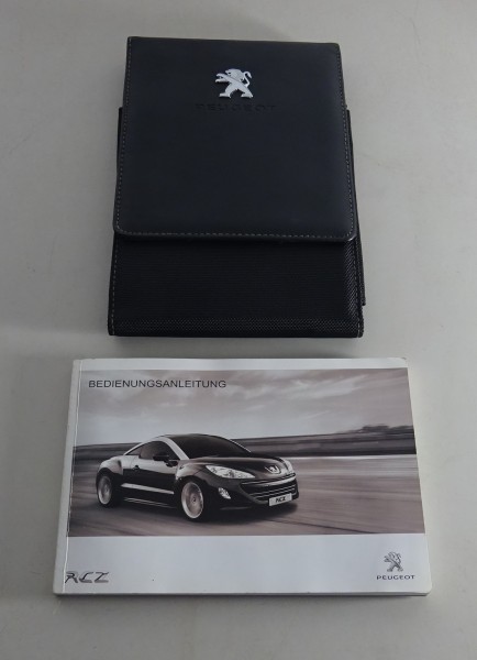 Bordmappe + Betriebsanleitung / Handbuch Peugeot RCZ Sportcoupé Stand 01/2010