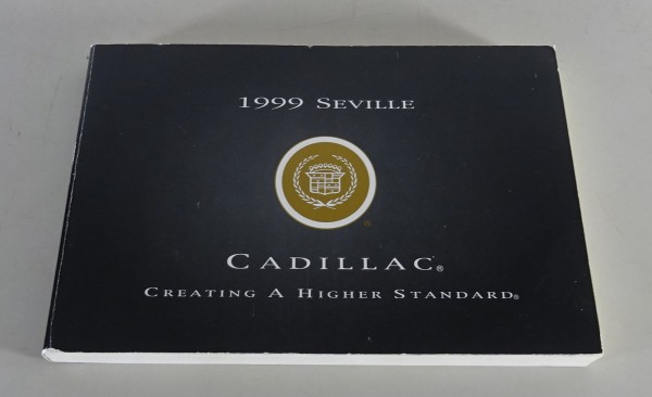 Owner´s Manual / Handbook Cadillac Seville Stand 1999