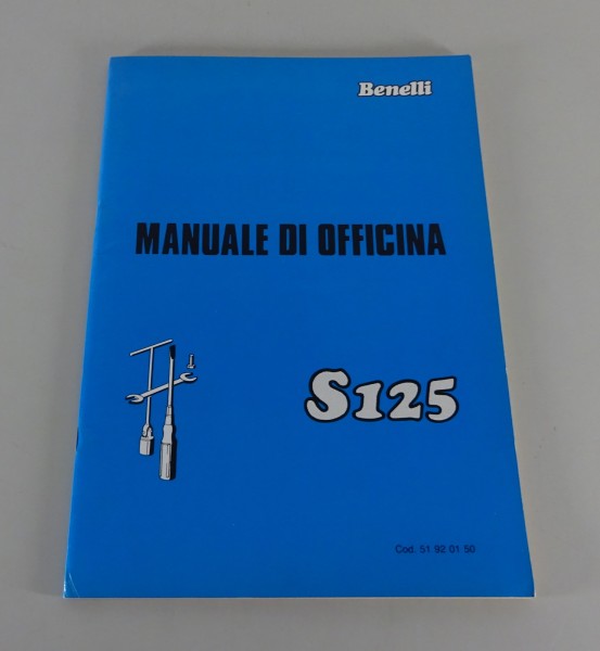 Manuale di Officina Benelli S 125 Stand 07/1986