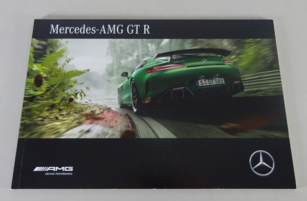 Prospekt / Broschüre Mercedes-Benz AMG GT R Typ C190 Stand 03/2017
