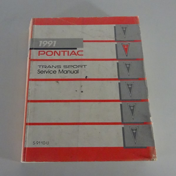 Workshop Manual / Service Manual Pontiac Trans Sport from 1991