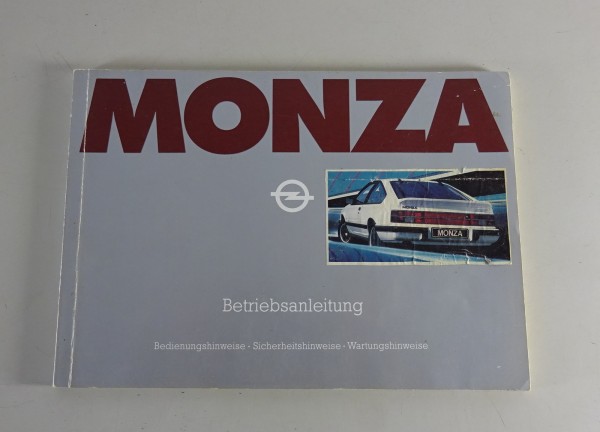 Betriebsanleitung / Handbuch Opel Monza A1 Stand 12/1978