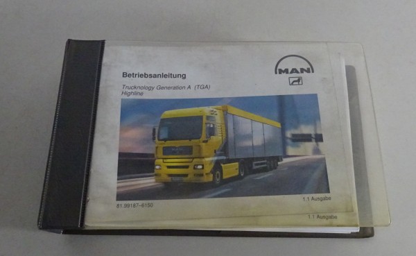 Betriebsanleitung / Handbuch MAN Trucknology TGL + TGM Stand 10/2002