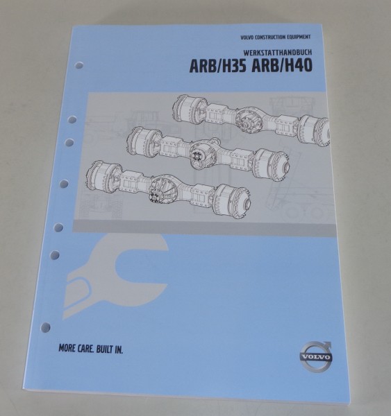 Werkstatthandbuch Volvo Achsen ARB/H35, ARB/H40 von 2010