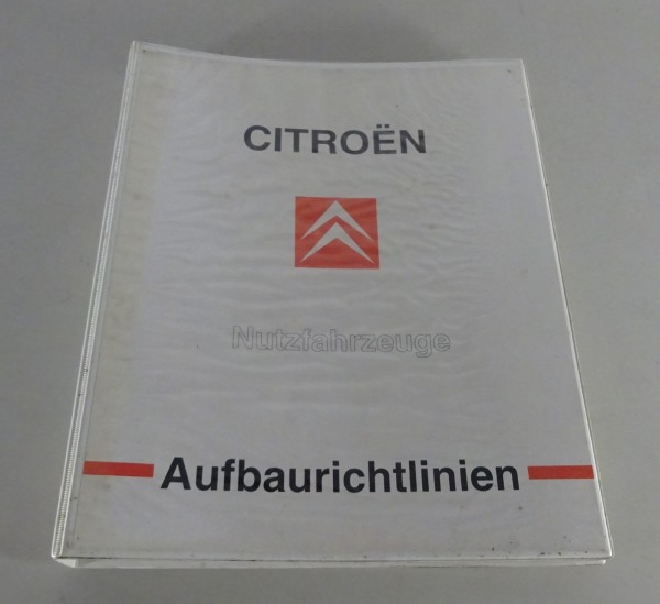 Aufbaurichtlinien Citroen Jumper Spezialaufbauten / Wohnmobile Stand 04/1994