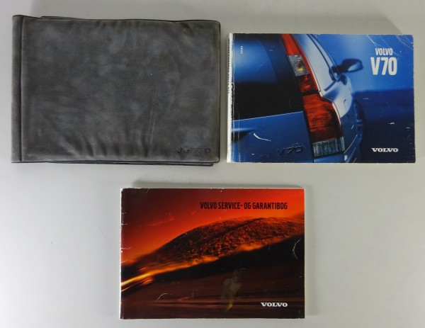 Indbygget mappe + betjeningsvejledning Volvo V70 Version 11/1999
