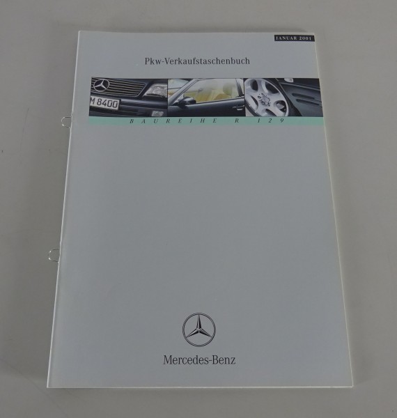 Verkaufstaschenbuch Mercedes-Benz SL / R129 Stand 01/2001