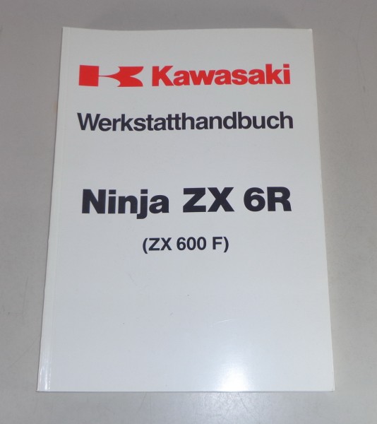 Werkstatthandbuch / Workshop Manual Kawasaki Ninja ZX 6 R von 1995