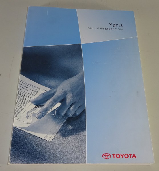 Betriebsanleitung / Handbuch Toyota Yaris - Französisch - Stand 01/2009