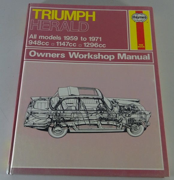 Reparaturanleitung - Haynes | Triumph Herald All models | ENG | MY 1959 - 1971