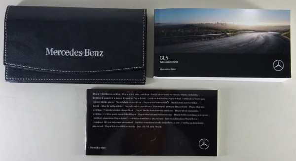 Bordmappe + Betriebsanleitung Mercedes Benz GLS Typ 167 Stand 07/2019