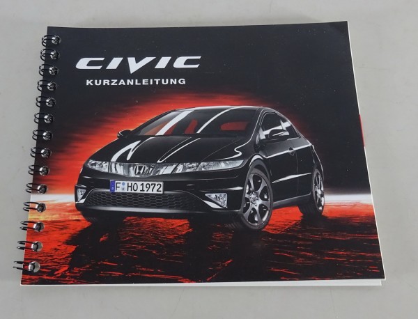 Betriebsanleitung / Kurzanleitung Honda Civic 8. Generation Baujahr 2005-2011