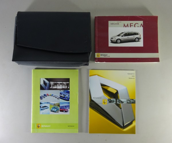 Bordmappe mit Betriebsanleitung / Handbuch Renault Megane Grandtour von 06/2005