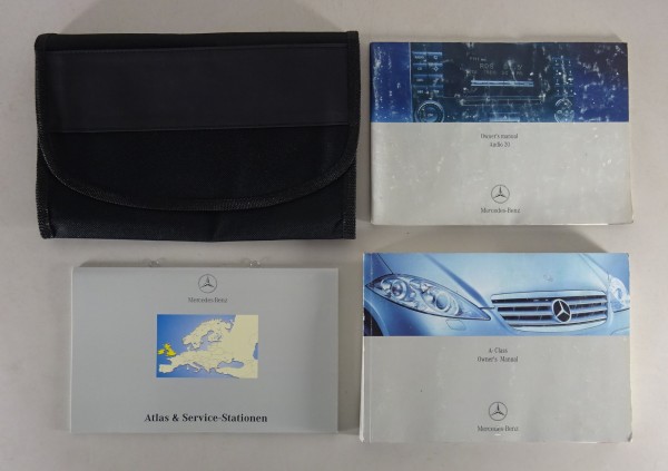 On-board folder + Owner's manual Mercedes-Benz A-Class W169 from 04/2004