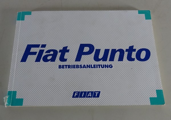 Betriebsanleitung Fiat Punto Typ 176 Stand 1997