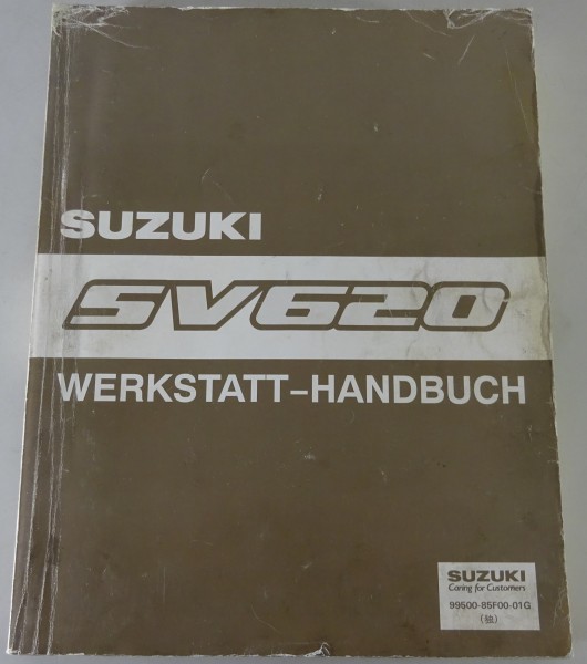 Werkstatthandbuch / Reparaturleitfaden Suzuki Vitara SV620 Stand 04/1995