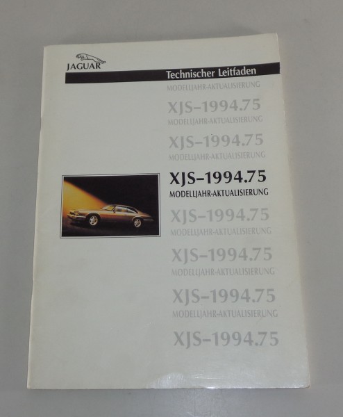 Werkstatthandbuch Technische Hinweise Jaguar XJ-S Änderungen Modelljahr 1994