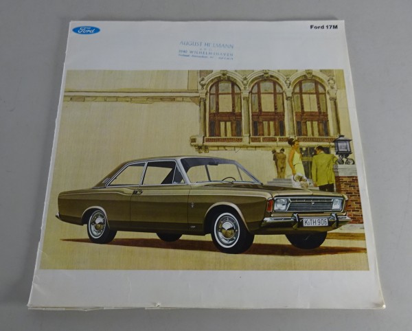 Prospekt / Broschüre Ford Taunus P7a 17M Stand 1967