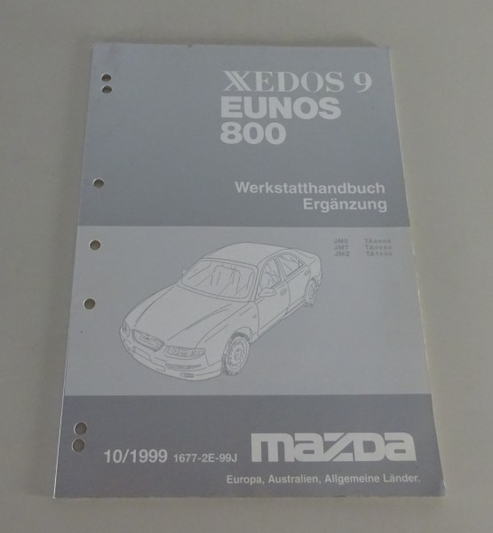 Werkstatthandbuch Mazda Xedos 9 Eunos 800 Heizung / Klimaanlage Stand 10/1999