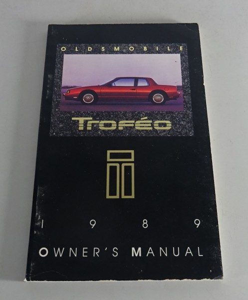 Owner´s Manual / Handbook Oldsmobile Troféo Stand 1989