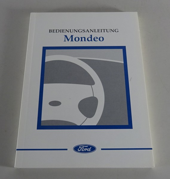 Betriebsanleitung / Handbuch Ford Mondeo Stand 11/2000