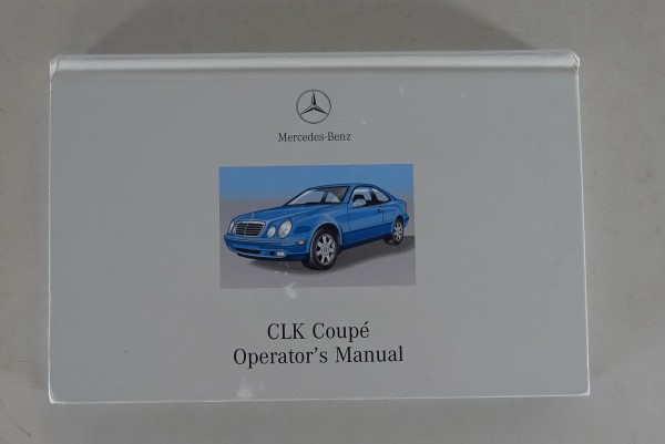 Owner's manual / Handbook Mercedes Benz CLK W208 Coupe von 03/2000