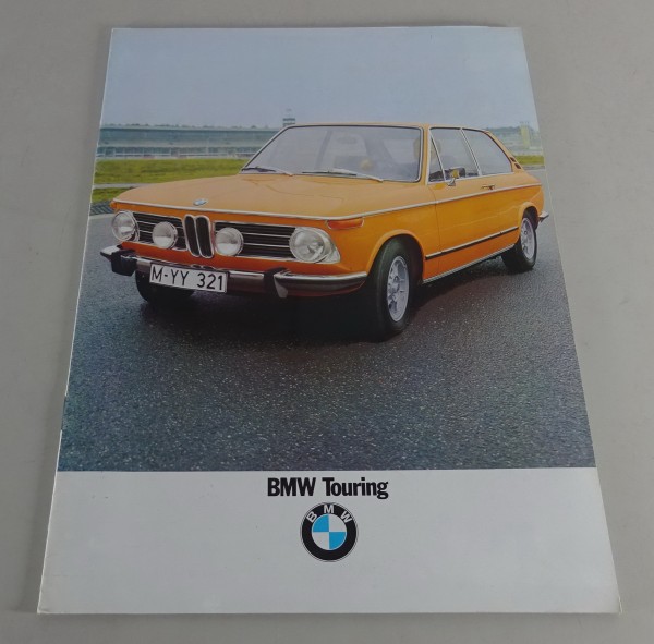 Prospekt / Broschüre BMW Touring 1600 / 1800 / 2000 / TTi Stand 04/1971