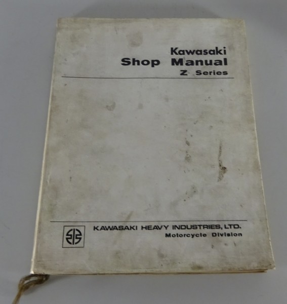 Workshop Manual / Service Manual Kawasaki Z 900 printed 11/1971