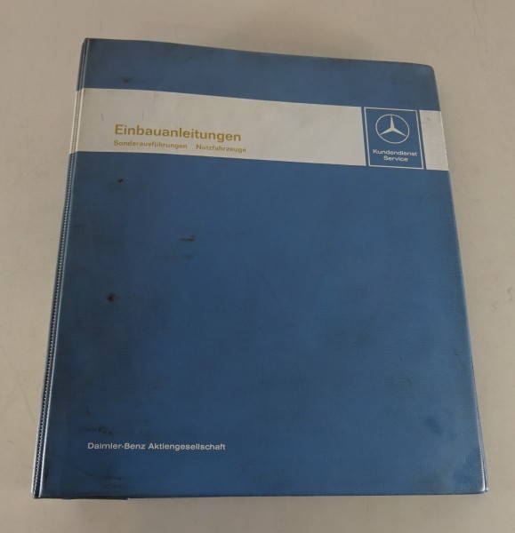 Werkstatthandbuch Sonderausführungen Mercedes-Benz Nutzfahrzeuge Stand 1974-1983