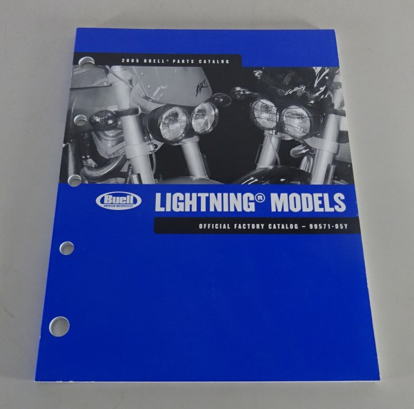 Parts catalog / Spare parts list Buell Lightning Models 2005 from 07/2004