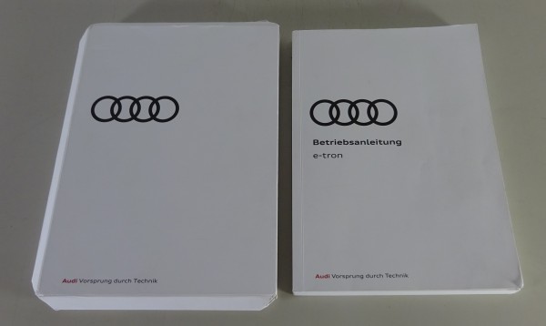 Bordmappe + Betriebsanleitung Audi Q4 e-tron + Sportback + Quattro Stand 08/2020