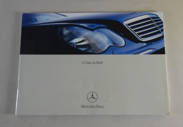 Kurz-Betriebsanleitung Mercedes Benz C-Claas W203 von 06/2002 in Englisch!
