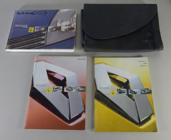 Bordmappe + Betriebsanleitung / Handbuch Renault Clio II Stand 10/2003