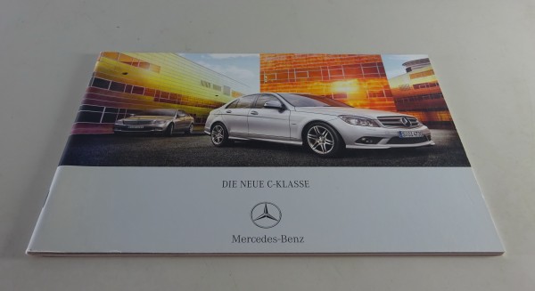 Prospekt / Broschüre Mercedes-Benz W 204 C - Klasse Stand 12/2006