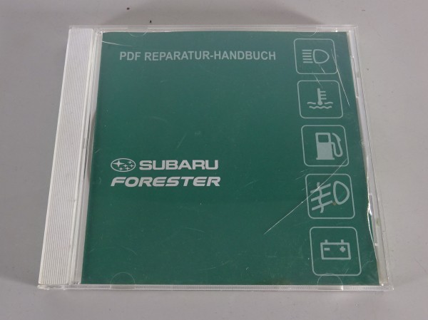 Werkstatthandbuch auf CD Subaru Forester Modelljahr 2003 Stand 08/2003