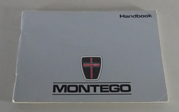 Owner´s Manual / Handbook Austin Montego from 1988
