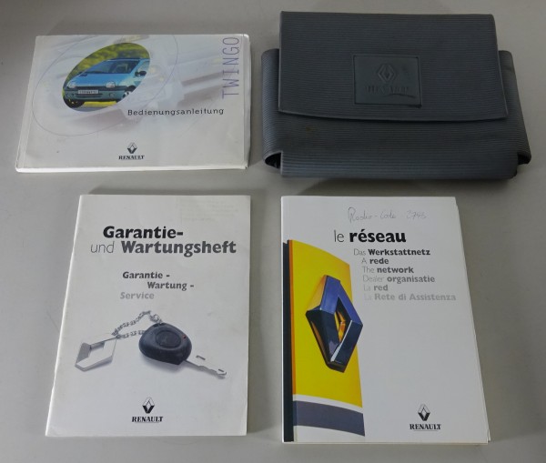 Bordmappe + Betriebsanleitung Renault Twingo Stand 04/2000