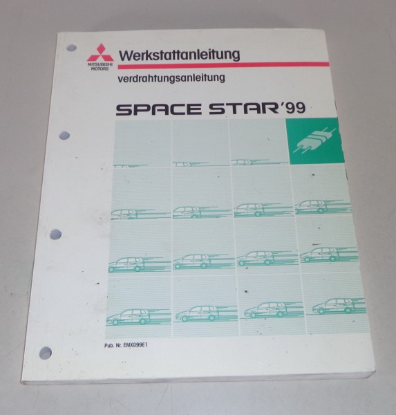 Werkstatthandbuch Mitsubishi Space Star Elektrik Schaltpläne Modelljahr 1999