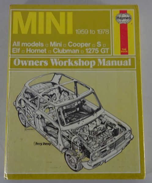 Reparaturanleitung Haynes Mini / Cooper & S / Clubman / 1275 GT / etc. 1959-1978