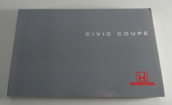 Betriebsanleitung / Handbuch Honda Civic Coupé Stand 1997