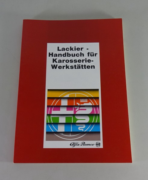 Werkstatthandbuch Alfa Romeo Lack / Lackierung für Giulietta, etc. Stand 07/1985