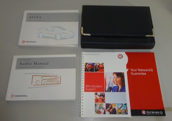 Owner's Manual + Wallet Opel / Vauxhall Astra G von 03/2002