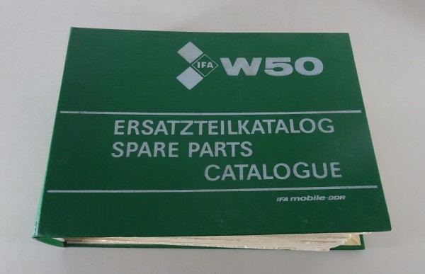 Teilekatalog / Ersatzteilliste LKW IFA W 50 L / LA Stand 1983