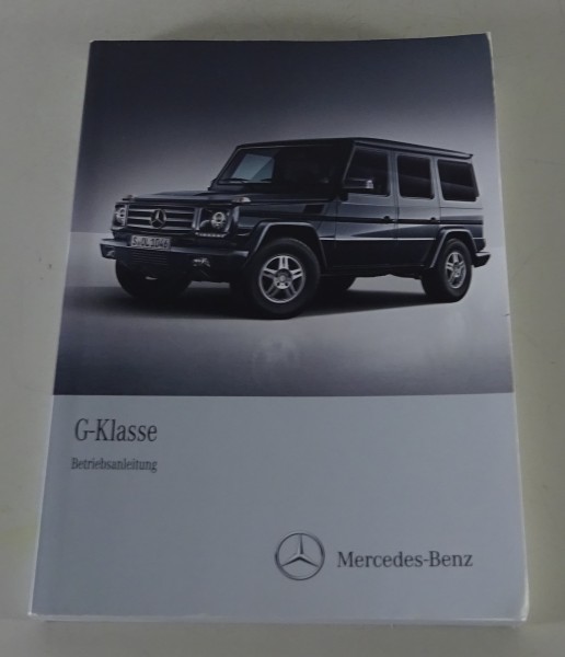 Betriebsanleitung Mercedes-Benz W463 G-Modell G 350 / G 500 Stand 01/2013
