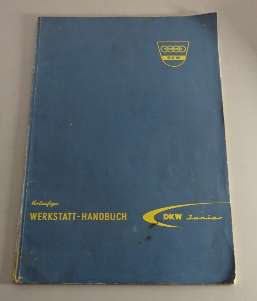 Werkstatthandbuch DKW Junior von 06/1959