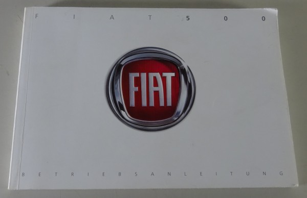 Handbuch / Betriebsanleitung Fiat 500 | Stand 10/2009