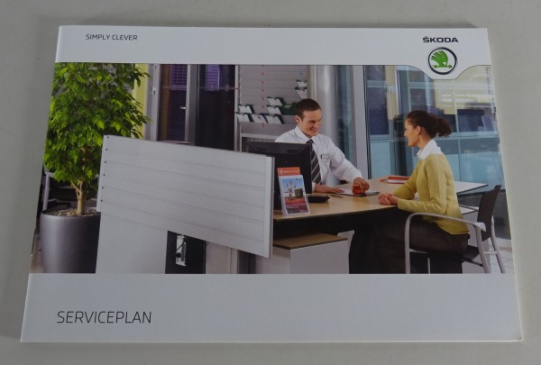 Serviceplan / Chequeboek leeg Skoda Superb / Octavia / Yeti / Roomster van 2011