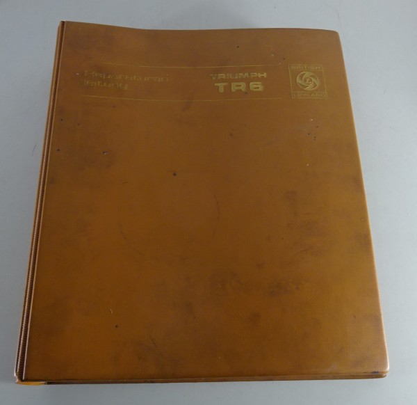 Werkstatthandbuch Triumph TR6 Baujahr 1968-1976 Stand 1972